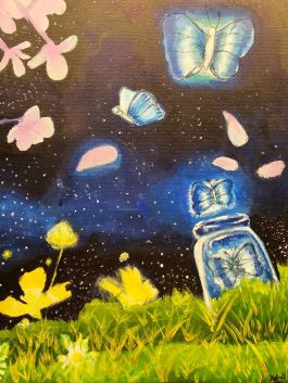 The Glowing Butterflies