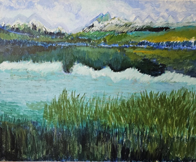 A Beautiful and Calm Scenery