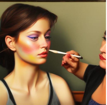 Make-up Artist Work With Artist Digital Art