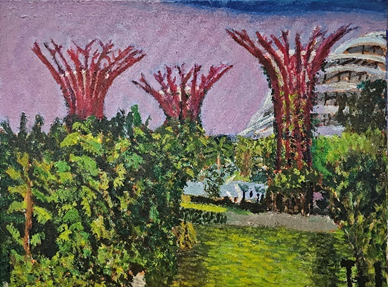 Scenery at Marina Bay Sands