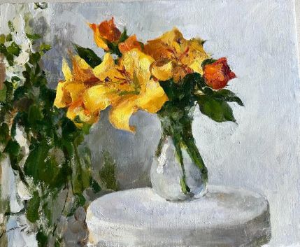 Lilies in the Morning