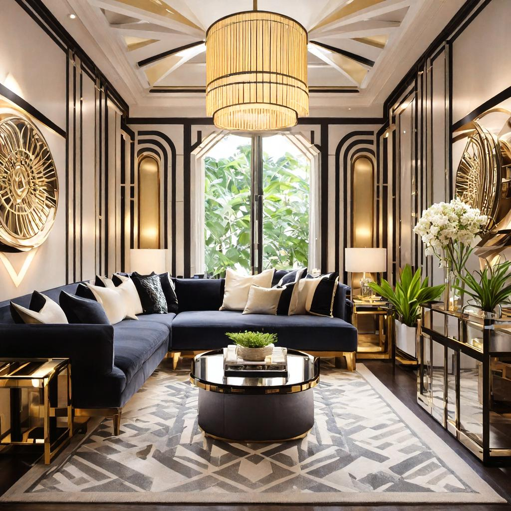 Art Deco Interior Design Banner